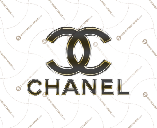 Chanel Inspired printable graphic art + Vector art design hi quality
