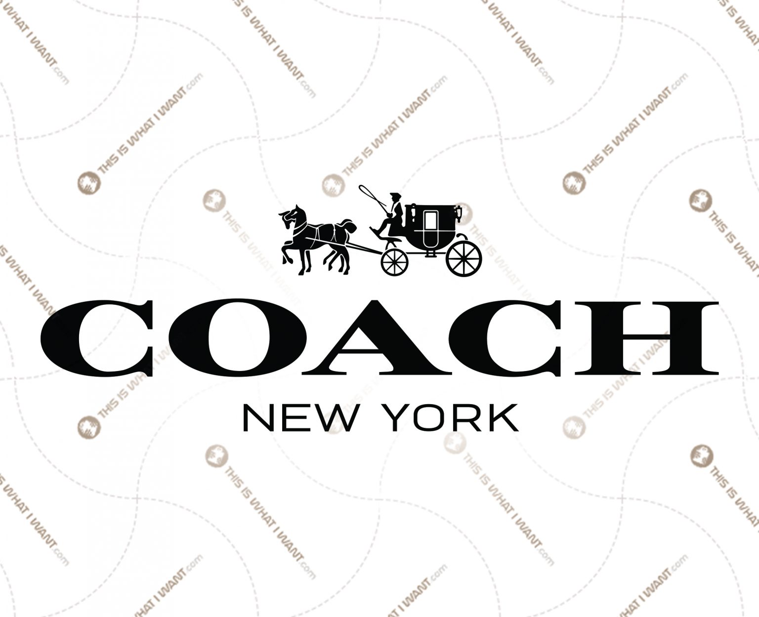 Coach Inspired Printable Logo - Vector Art Design - Hi Quality - This
