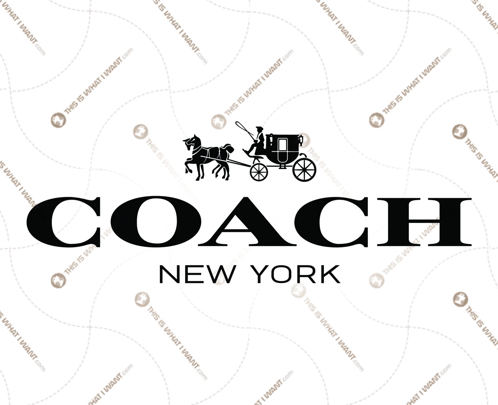 Coach Inspired Printable Logo Vector Art Design Hi Quality This