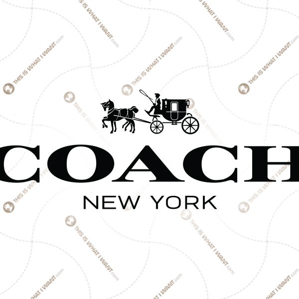 Coach Inspired Printable Logo - Vector Art Design - Hi Quality