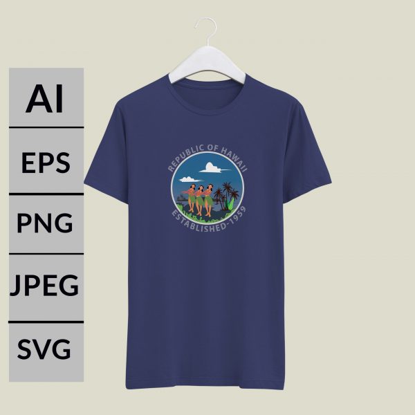 Hawaii T shirt design