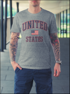 tee design of united states