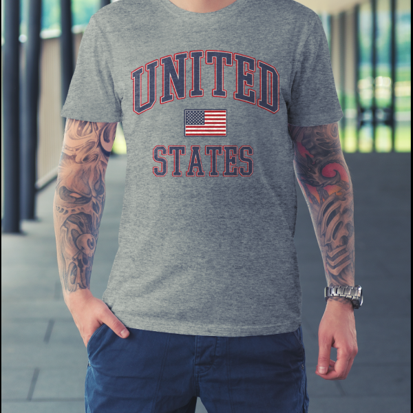 tee design of united states creating for sell in best price.